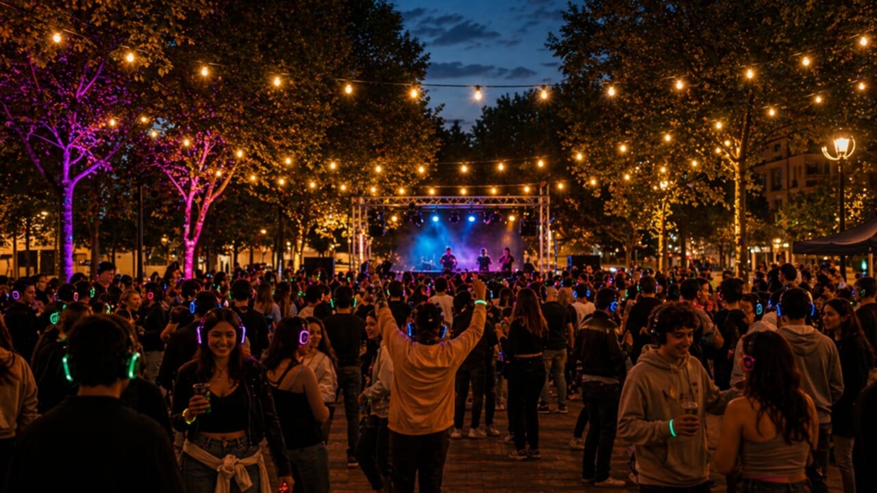 The Silent Square - Silent Party in Piazza Lambrakis
